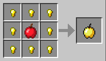 Золотое яблоко minecraft рецепты 1.0 0