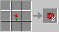 Цвет розы (<b>minecraft рецепты</b>)