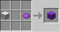Фиолетовая шерсть(<b>minecraft рецепты</b>)