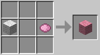 Розовая шерсть(<b>minecraft рецепты</b>)